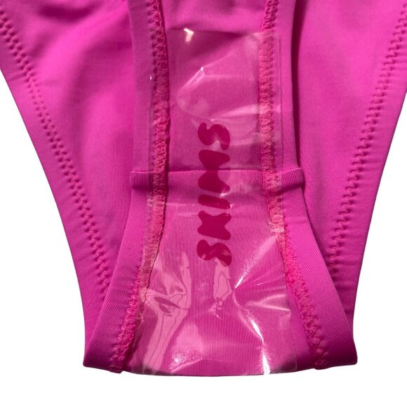 SKIMS Swim Micro Tanga Bikini Bottom‎ Taffy XL - Picture 7 of 11